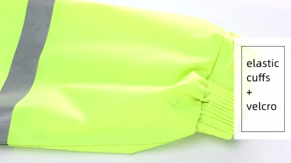 Reflective Safety Raincoat - Image 6