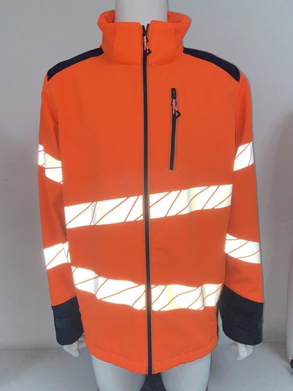 High Visibility Softshell Jacket - Image 3