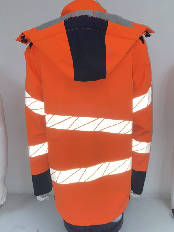 High Visibility Softshell Jacket - Image 4