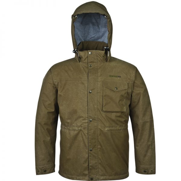 Men’s Outdoor Jacket Windbreaker&Waterproof With Waist Rope - Image 2