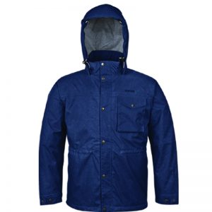 Men’s Outdoor Jacket Windbreaker&Waterproof With Waist Rope
