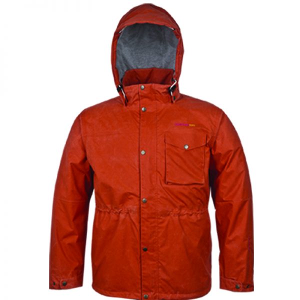 Men’s Outdoor Jacket Windbreaker&Waterproof With Waist Rope - Image 3
