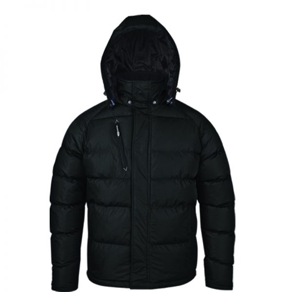 Men's Down Jacket With Detachable Hood - Image 2