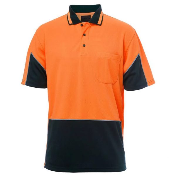 High Visibility  Work Polo Shirt - Image 2