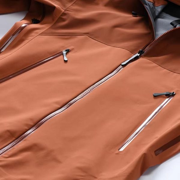 Customizable 3_layer Outdoor Waterproof & Windproof Jacket - Image 2