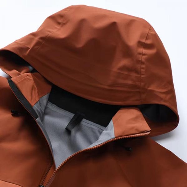 Customizable 3_layer Outdoor Waterproof & Windproof Jacket - Image 3