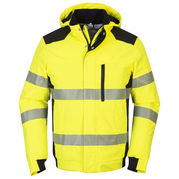 High Visibility Oxford Heated Parka For Winter