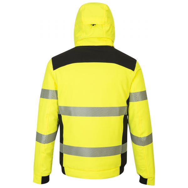 High Visibility Oxford Heated Parka For Winter - Image 2