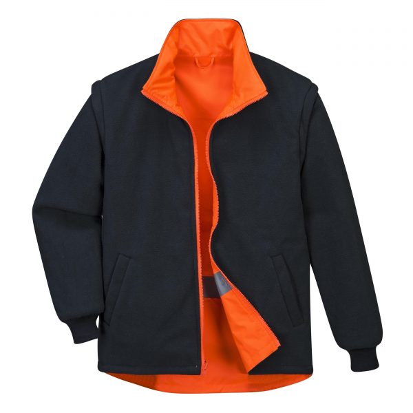 7-in-1 High Visibility Reflective Waterproof Parka - Image 4