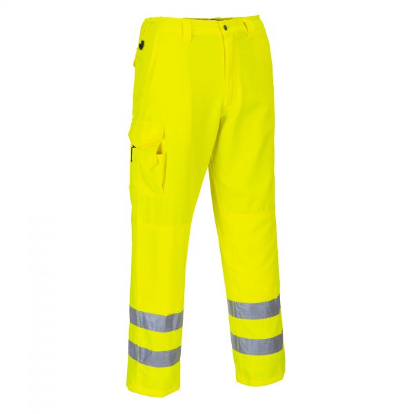 High Visibility Reflective Waterproof Pants With Side Pocket