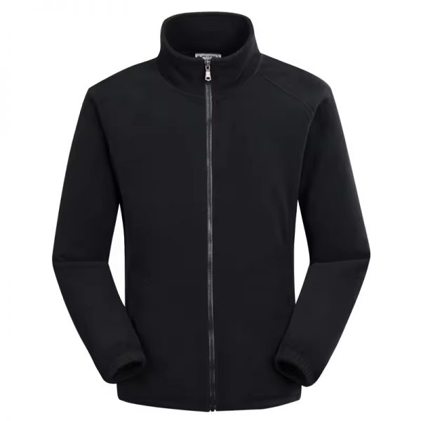 Custom  Embroidered Logo Fleece Jacket - Image 3