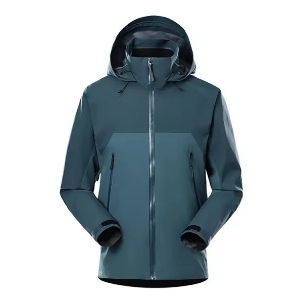 Customizable 3_layer Outdoor Waterproof & Windproof Jacket - Image 6