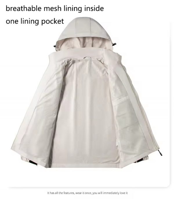 Custom  Windproof&Windproof Softshell Jacket - Image 3