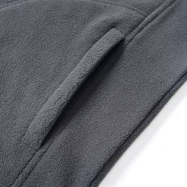 Custom  Embroidered Logo Fleece Jacket - Image 4