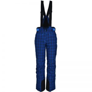 Men's Plaid Overall With Side Pocket