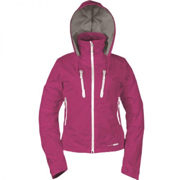Mutli Color Women's  Windbreaker&Waterproof Outdoor Jacket With Detachable Hood - Image 8