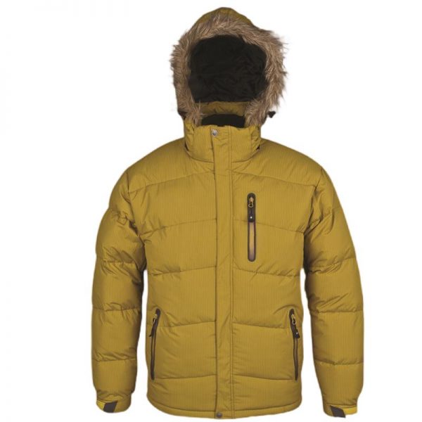 Men's Padding Jacket With  Fur Hood - Image 3