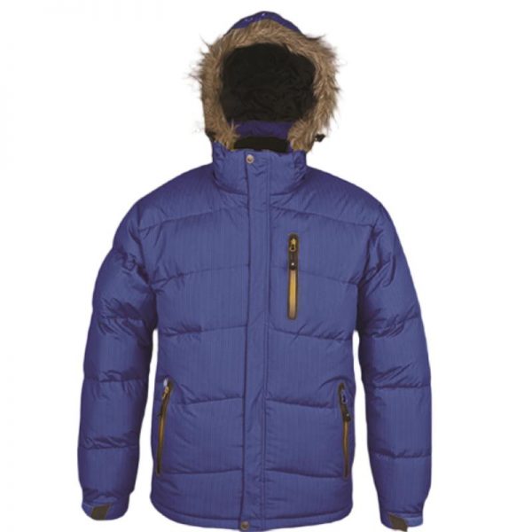 Men's Padding Jacket With  Fur Hood - Image 4