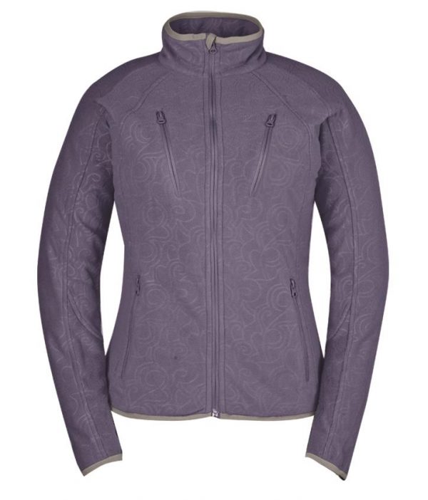 Women's Fleece Jacket with Mutli Zip pocket - Image 2