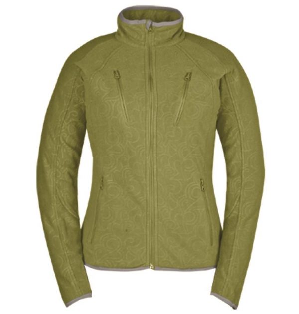 Women's Fleece Jacket with Mutli Zip pocket - Image 3