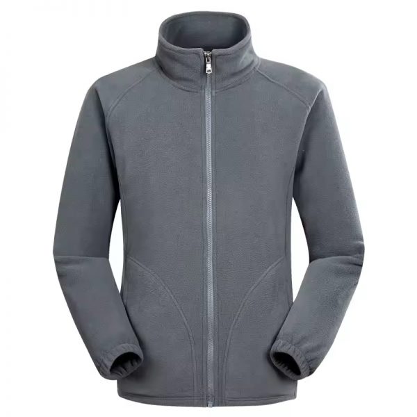 Custom  Embroidered Logo Fleece Jacket - Image 6