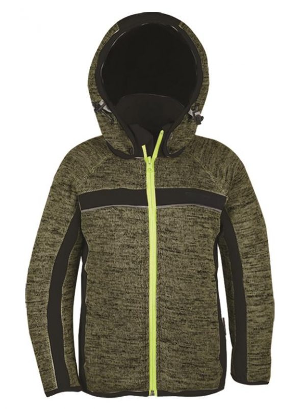 Multi Colors Unisex Fleece Jacket - Image 4