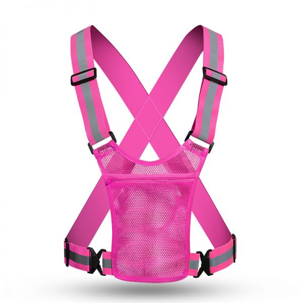 High Visibility Reflective Vest With Mesh Pocket - Image 7