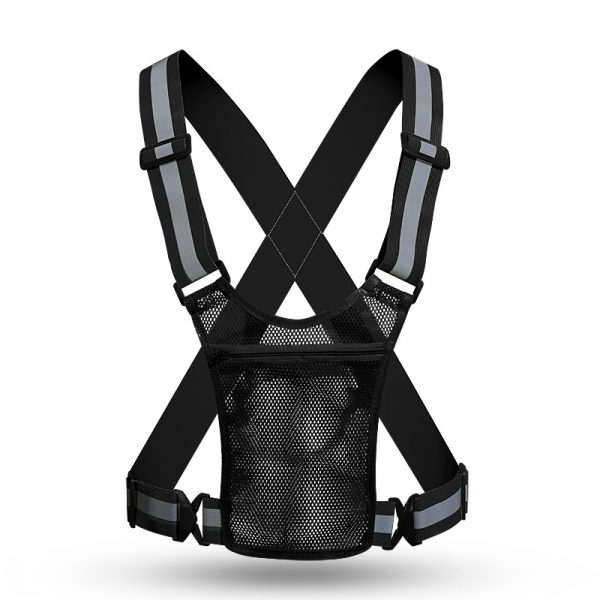 High Visibility Reflective Vest With Mesh Pocket - Image 8