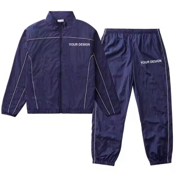 Custom Net Lining Windbreaker Tracksuit - Image 2